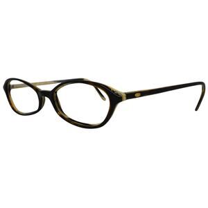 Valentino 5305 04E Brown Tortoise 49-17-135mm Eyeglasses FRAMES ONLY - GOOD